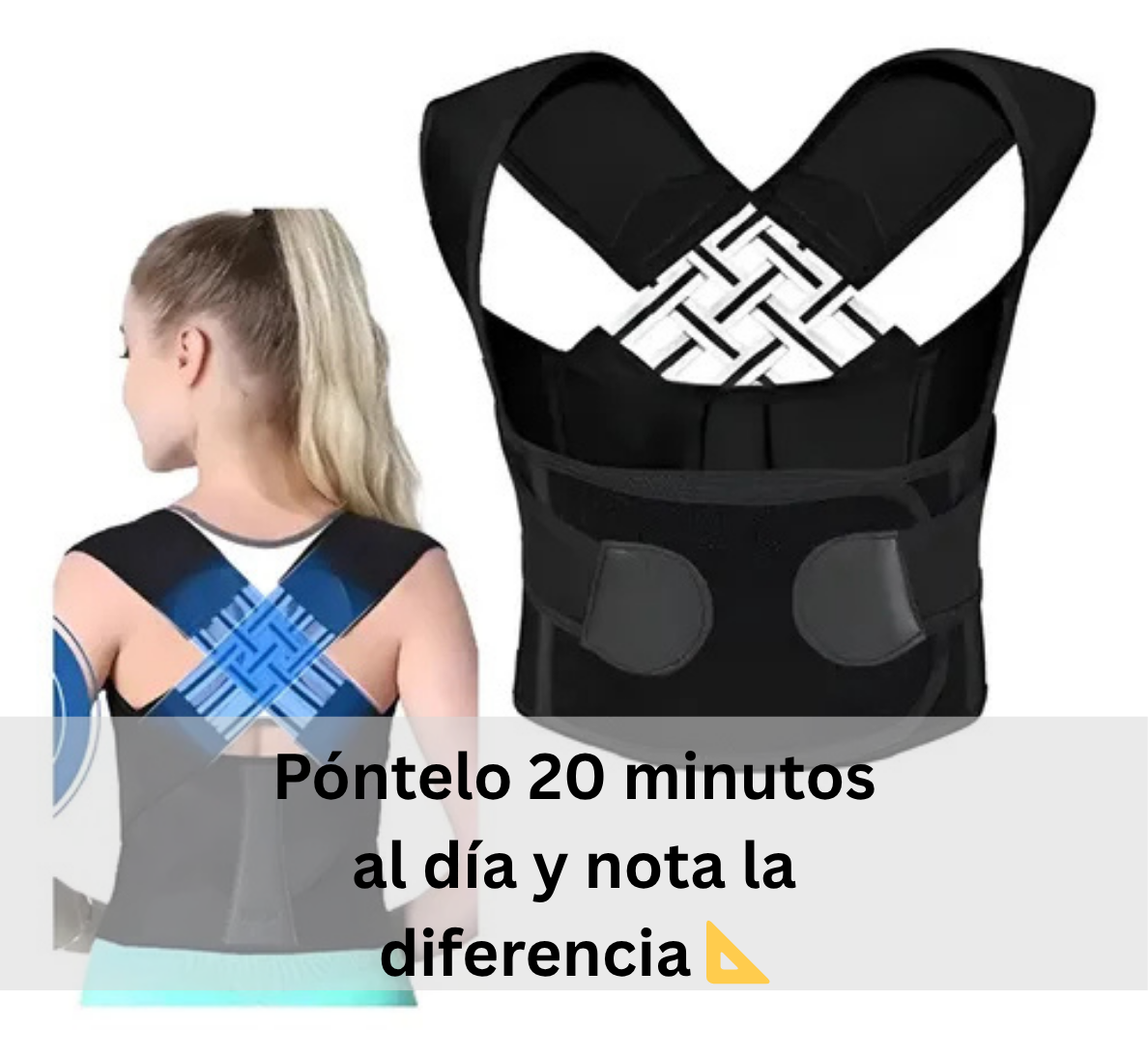Chaleco Corrector De Postura Cruzado win